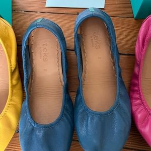 Cobalt Tieks Size 8 Excellent condition